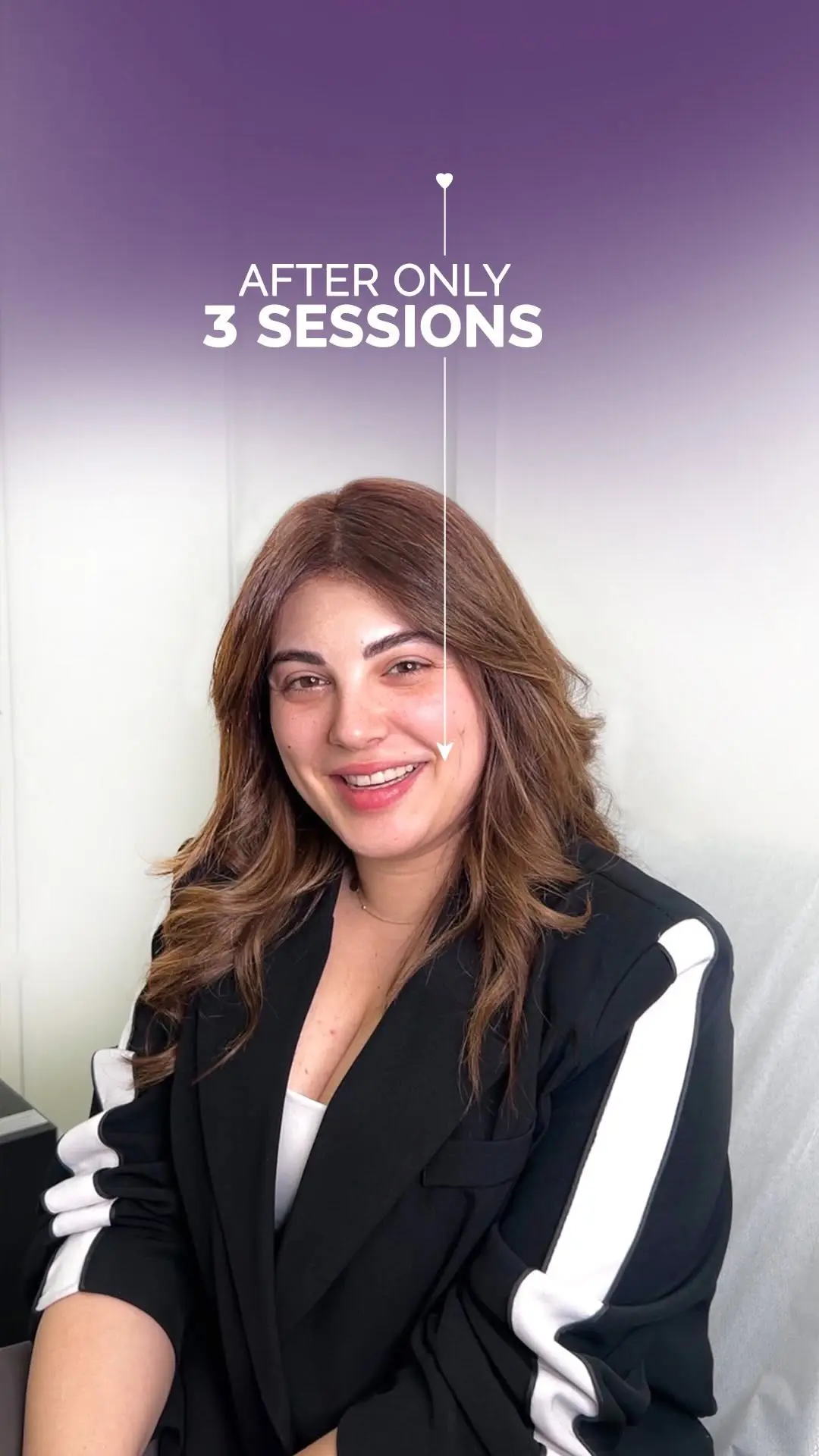 Dr. Mahab Machmouchi in her Beirut aesthetic clinic